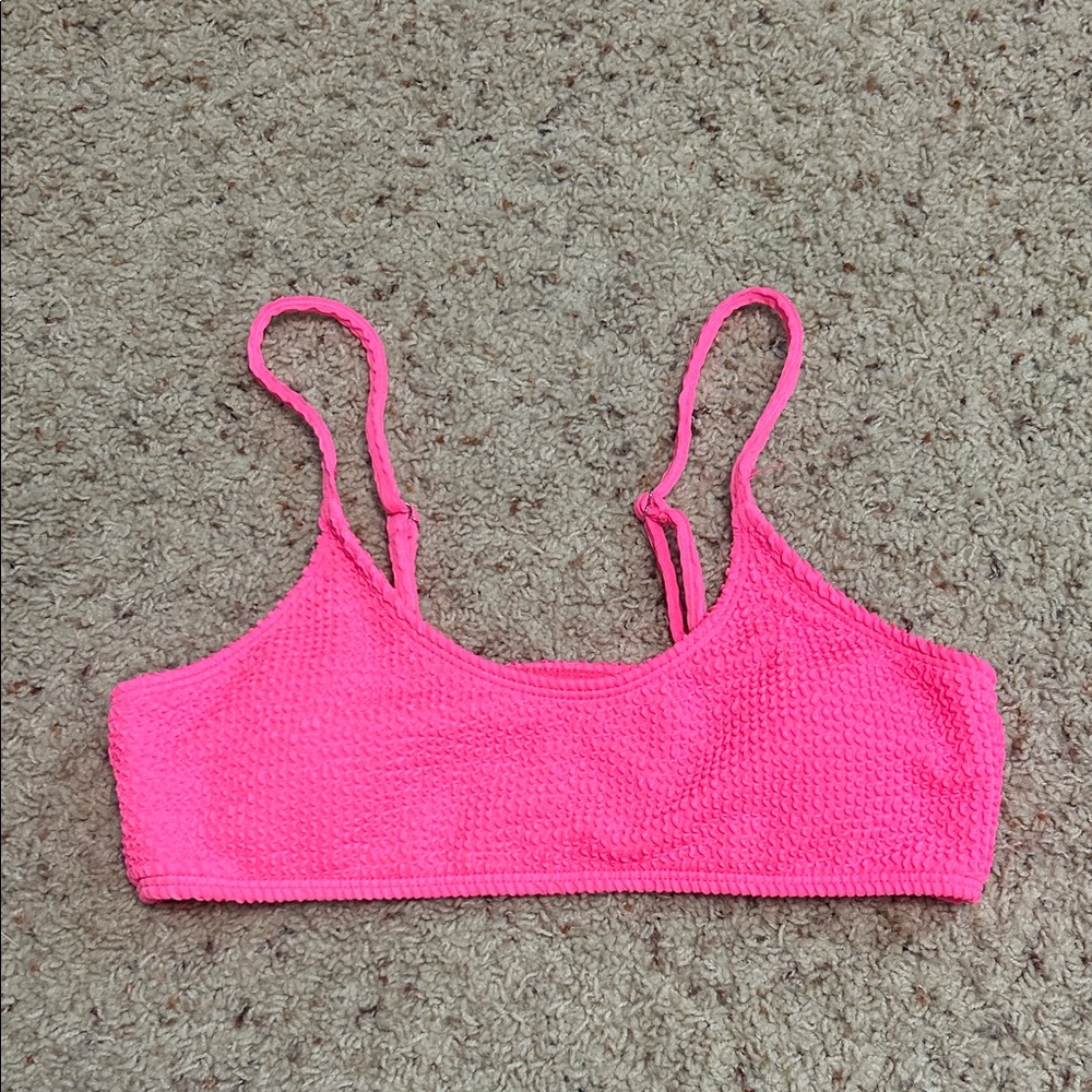SHEIN Pink Bikini Top